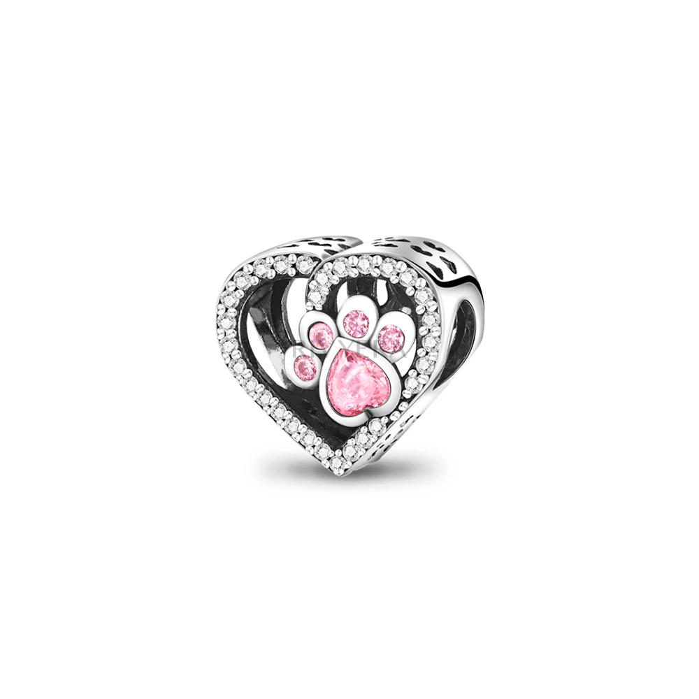 Charm Rivy Mascota Rosa