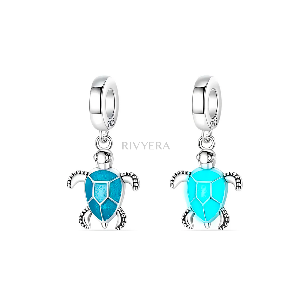 Charm Rivy Tortuga Brillante