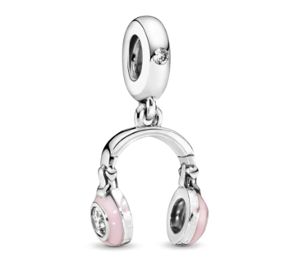 Charm Rivy Auriculares Rosa