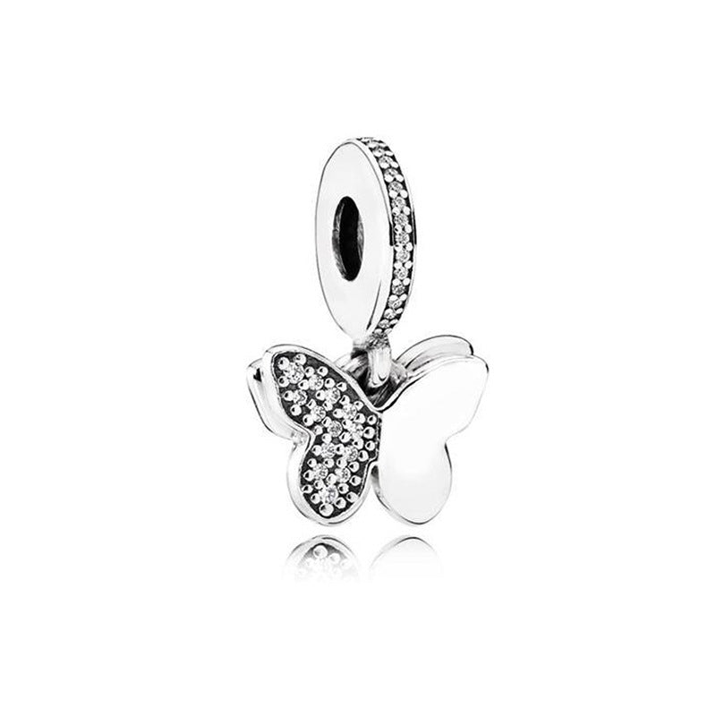 Charm Rivy Mariposa Silver