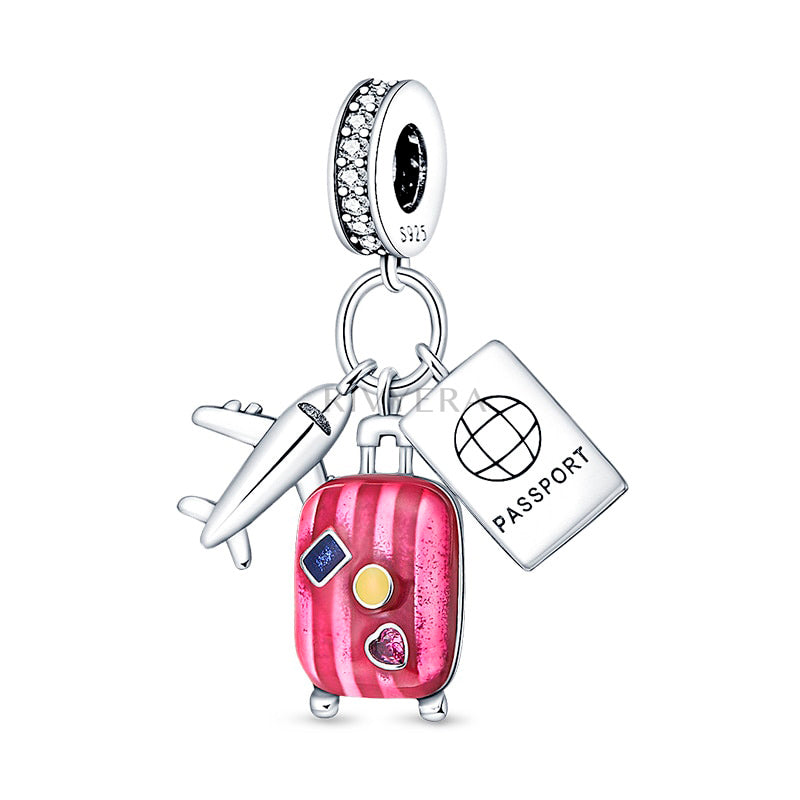 Charm Rivy Viajero Rosa